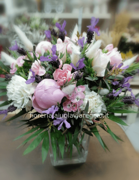 bouquet di peonie